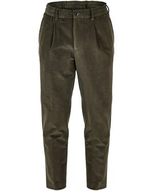 Barbour Wallington Trousers - Green