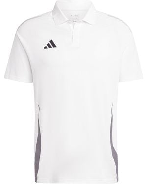 adidas Tiro24 C Performance Polo Shirt - White