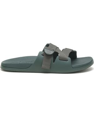 Chaco Chillos Slide Sandal - Green