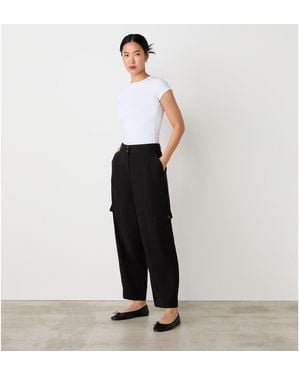 Finery London Sara Cargo Trousers - White