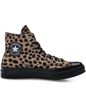 Converse Adults Chuck 70 Pony Hair High-Top Trainers - Black