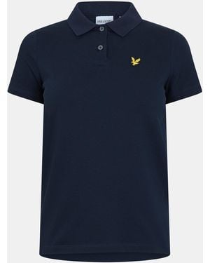 Lyle & Scott Short-Sleeve Polo Shirt - Blue