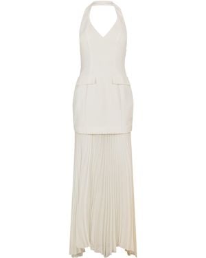 Jarlo Long Maxi Dress - White