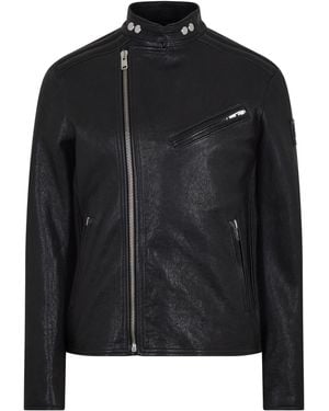 Belstaff Oulton Leather Jacket - Black