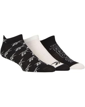 Reebok Sports Essentials Low Cut Pull Up Trainer Socks - Black