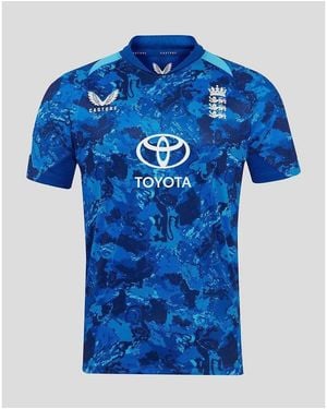 Castore England Odi Shirt 2025 Adults - Blue