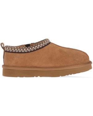 EVER AU Wigeon Leather Slippers - Brown