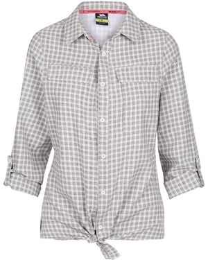 Trespass Upturn Long-Sleeve Shirt - Grey