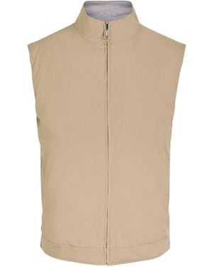 Aurélien Aur Gilet Reversible - Natural