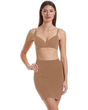 Wolford Beauty Cotton Skin Bra - Brown