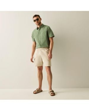 Regatta Bavaro Cotton Cargo Shorts - Green