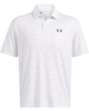 Under Armour Short-Sleeve Performance Polo Shirt - White