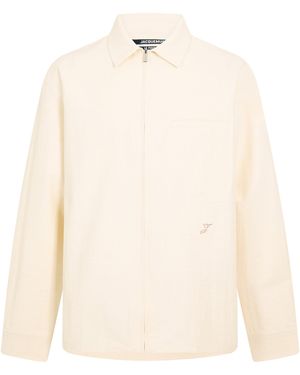Jacquemus Jacquard Rosemary Overshirt - White