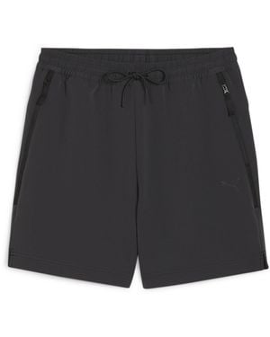 PUMA Tech Fleece Jogger Shorts - Black