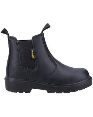 Amblers Safety Fs116 Hardwearing Pull On Safety Dealer Boot - Blue