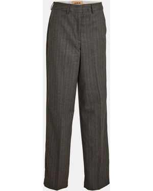 JJXX Brushed Tailored Straight Leg Trouser - Grey