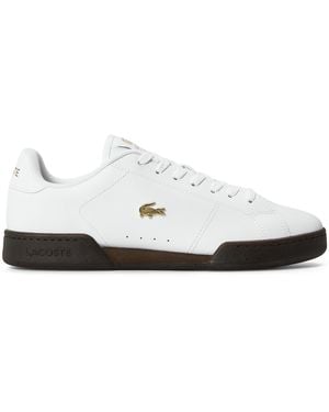 Lacoste Carnaby Cup Leather Trainers - White