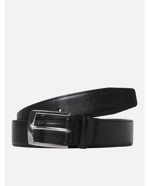 Jack & Jones Markus Faux Leather Belt - Black