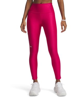Under Armour Tech No-Slip Waistband Ankle Leggings - Pink