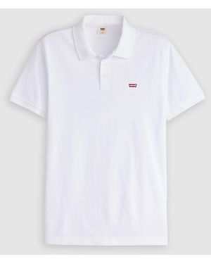 Levi's Housemark Polo Shirt - White