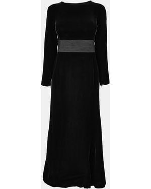 Emporio Armani Maxi Dress - Black