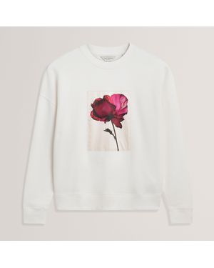 Ted Baker Ted Floralpatch Swt Ld62 - White