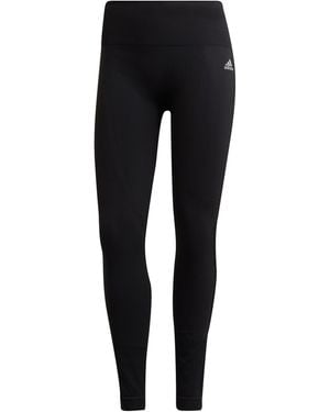 adidas Aeroknit Crop Top - Black