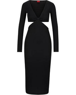 HUGO Nadje Maxi Dress - Black