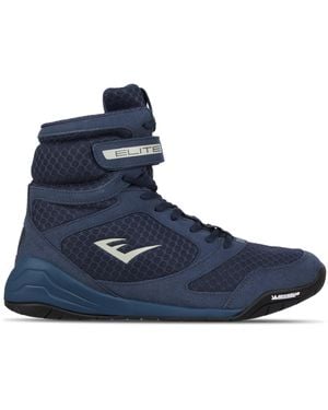 Everlast Pro Elite Boxing Boots - Blue