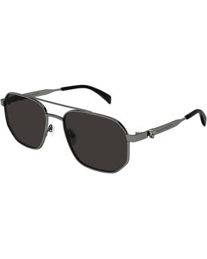 McQueen Aviator Sunglasses - Grey
