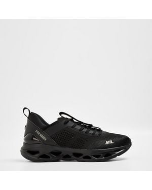 Steve Madden Surge 1 Mesh Trainers - Black