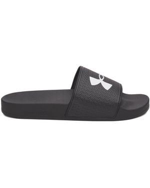 Under Armour Pool Sliders - Black