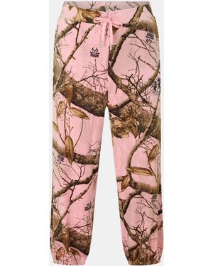 Pleasures X Juicy Couture Realtree Velour Track Trousers - Pink
