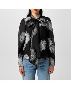 Vero Moda Dula Long-Sleeve Blouse - Black