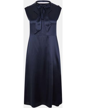 BOSS Dasem Skater Dress - Blue