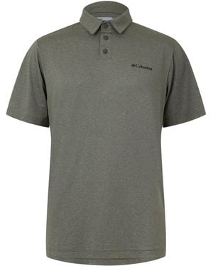 Columbia Parsons Polo Short Sleeve Shirt - Grey