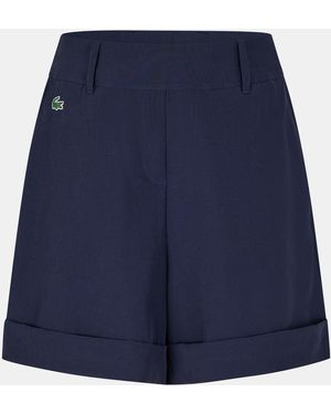 Lacoste Bermuda Woven Tracksuit Shorts - Blue