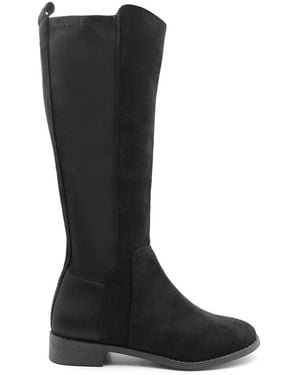 Where's That From Parker Knee High Boots - Black