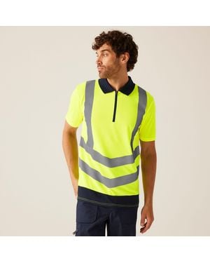 Regatta Hi Vis Pro Workwear Polo Shirt - Yellow
