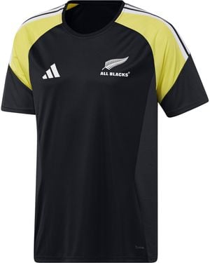adidas New Zeland Rugby Training Shirt 2026 - Black