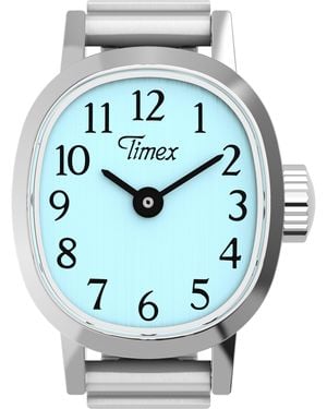 Timex Cavatina Ring Quartz Analogue Watch - Metallic