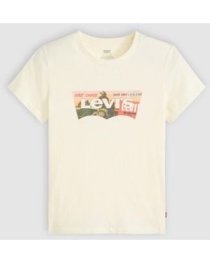 Levi's The Perfect Tee Core Batwing T - Natural