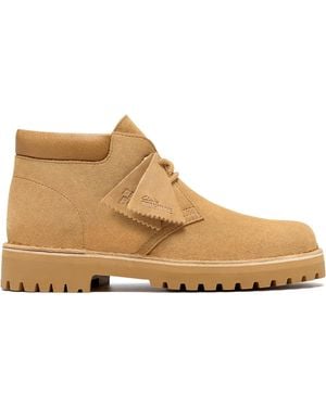 Clarks Desert 2456 Rock Suede Boots - Brown