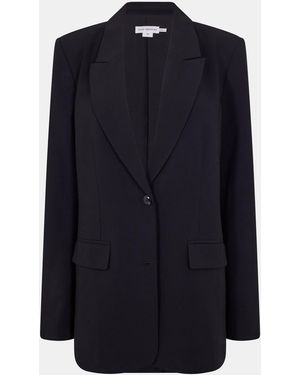 GOOD AMERICAN Oversized Blazer - Blue