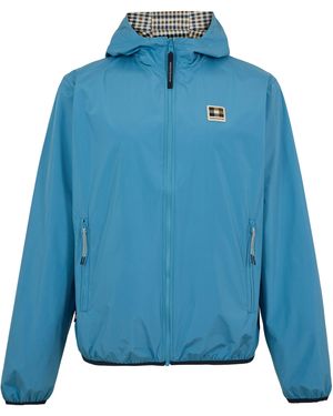 Aquascutum Rain Anorak Jacket - Blue
