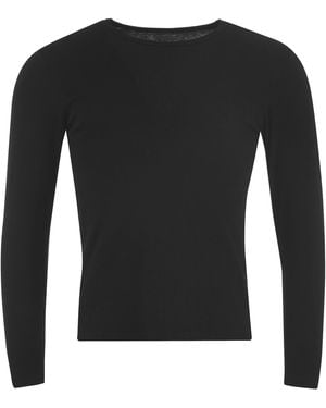 Lonsdale London Long Sleeve T Shirt - Black