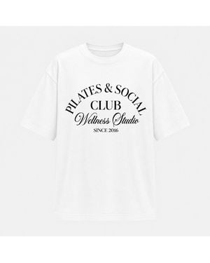 I Saw It First Graphic Oversized T-Shirt - White