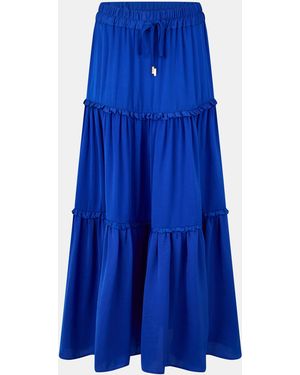 Biba Maxi Skirt - Blue