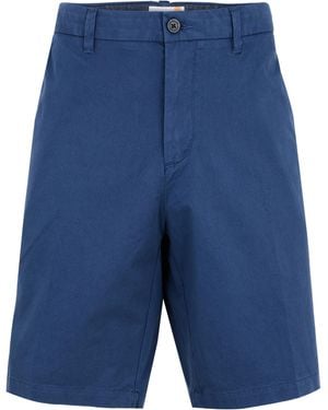 Timberland Twill Chino Shorts - Blue