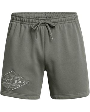 Under Armour Fleece Jogger Shorts - Grey